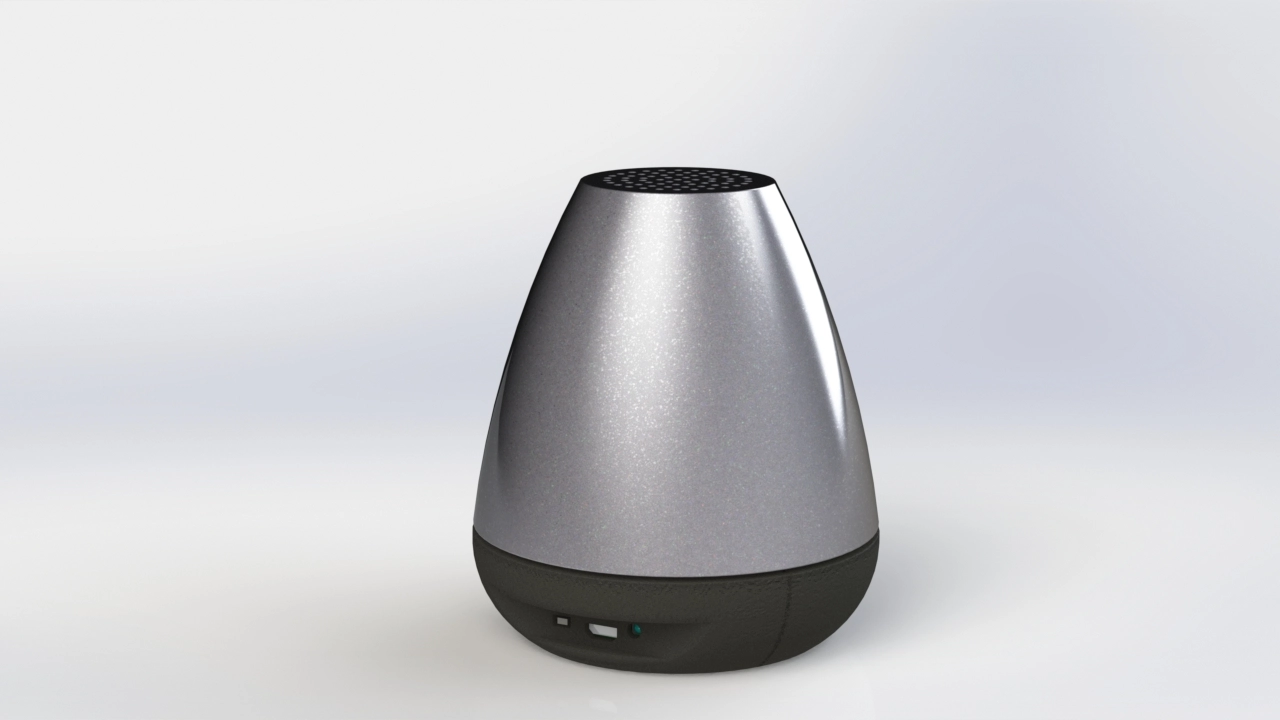 Speaker Render 3D CAD Model