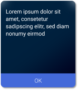 Hover State of the Final User Interface