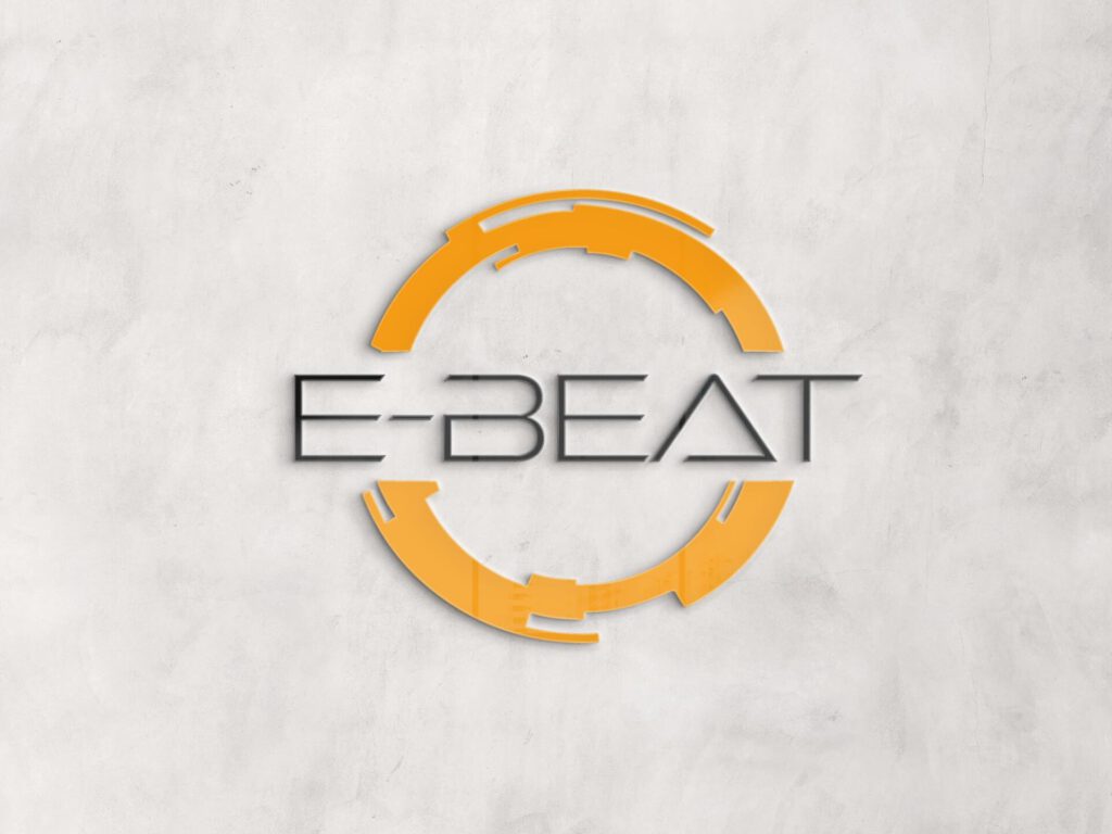 Ebeat logo mockup