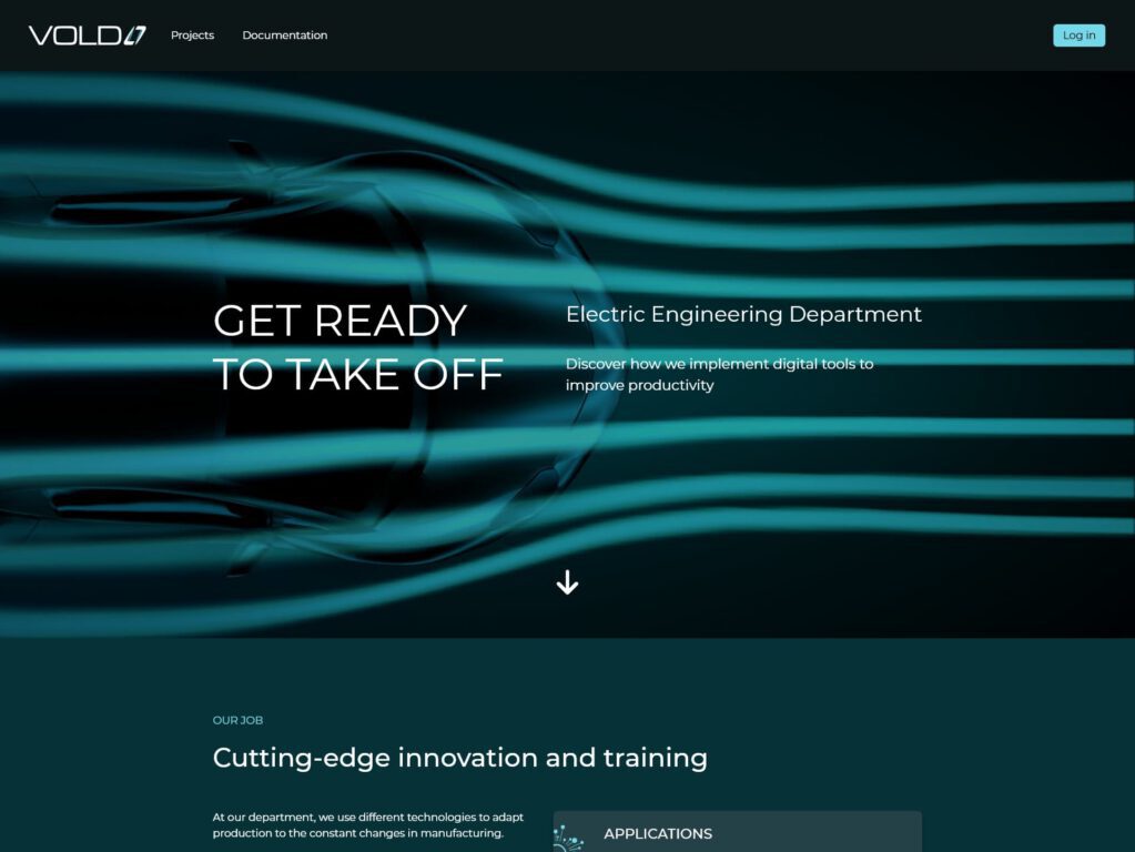 High fidelity prototype in Adobe Xd