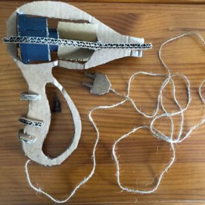 Cardboard model