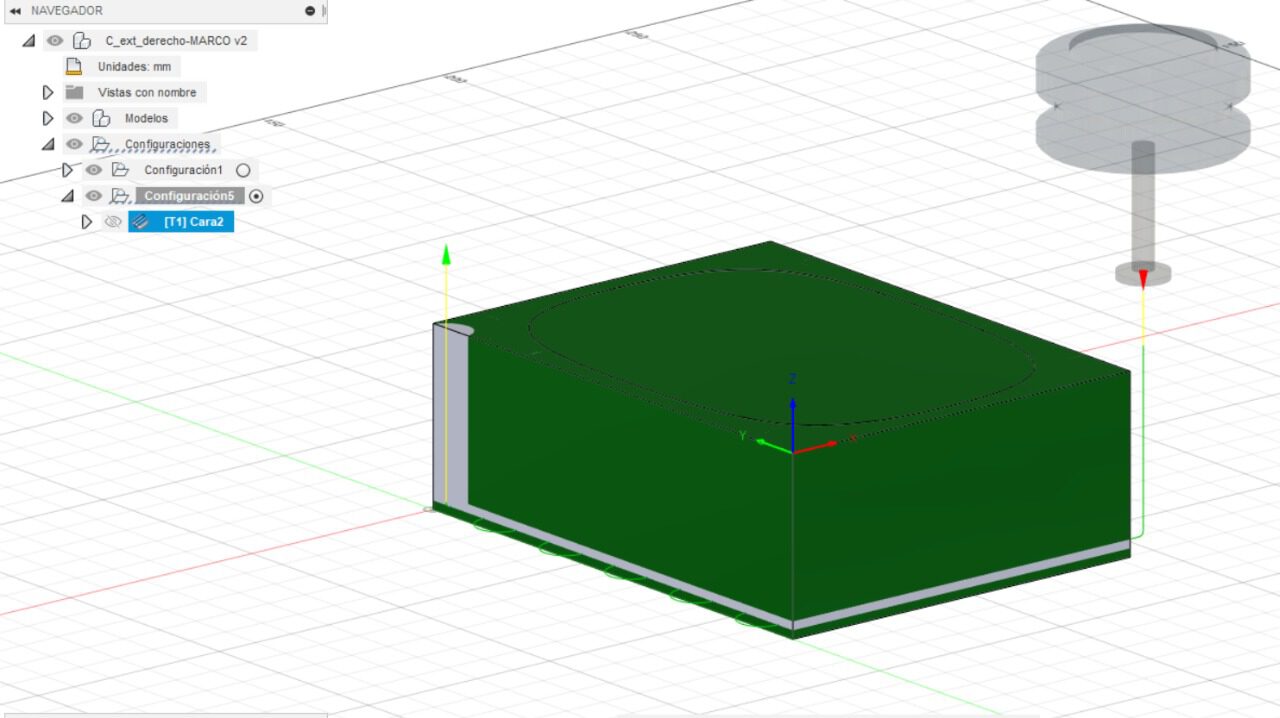 Milling simulation