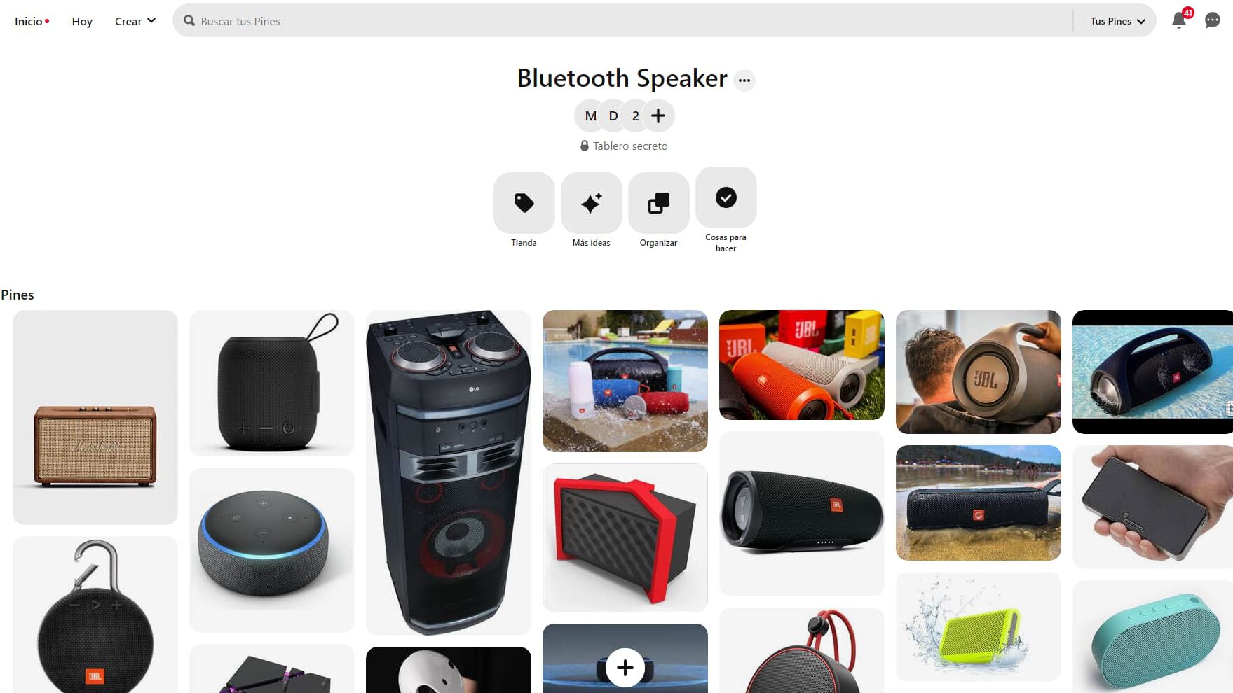Bluetooth speaker moodboard on pinterest