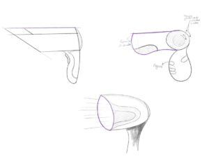 Hair Dryer Sketch